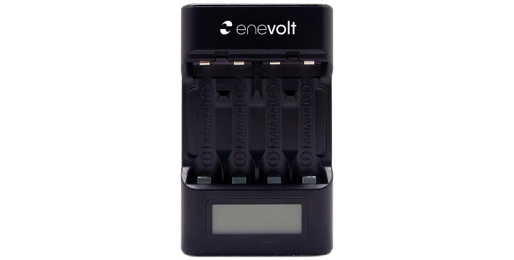 取扱説明書】 enevolt(エネボルト) 充電池充電器 4本用単3形・単4形専用 ディスプレイ付き 3R-DIRECT0042 |  公式｜スリーアール サポートサイト